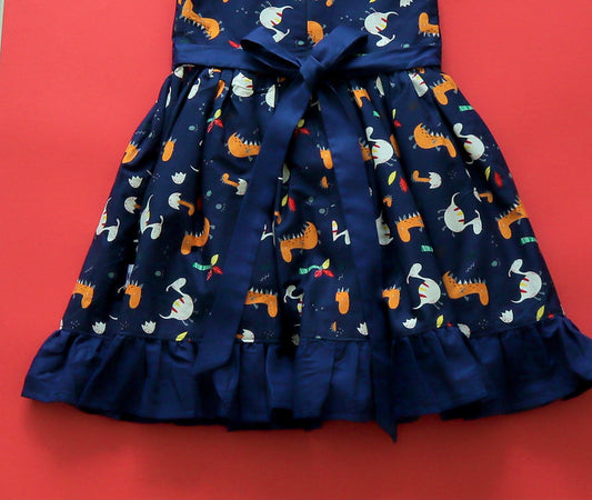 NAVY BLUE DRESS