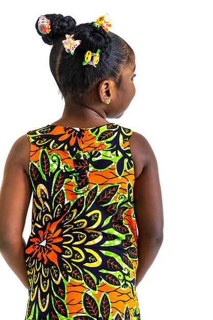 ROUND YOKE DRESS
