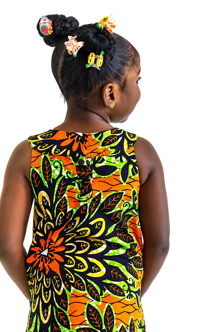 ROUND YOKE DRESS