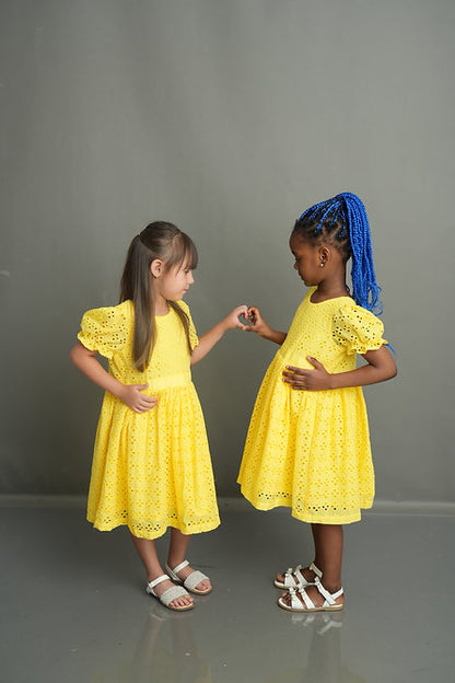 Sunshine lace dress