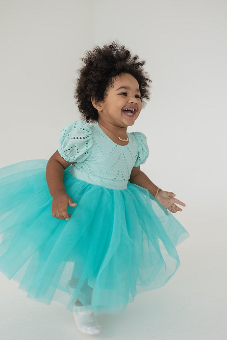 Loveth Turquoise Fancy Dress