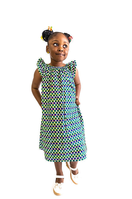 PEASANT WINGED DRESS